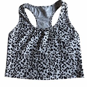 Evolution and Creation Black and White Animal Print Top